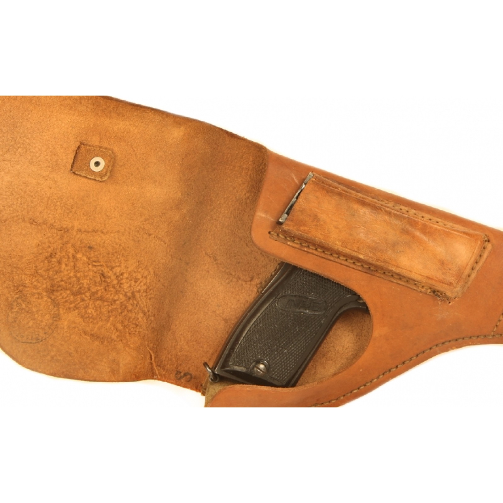 WWII Era French MAB Model D Leather Holster