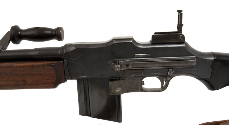 deactivated browning automatic rifle