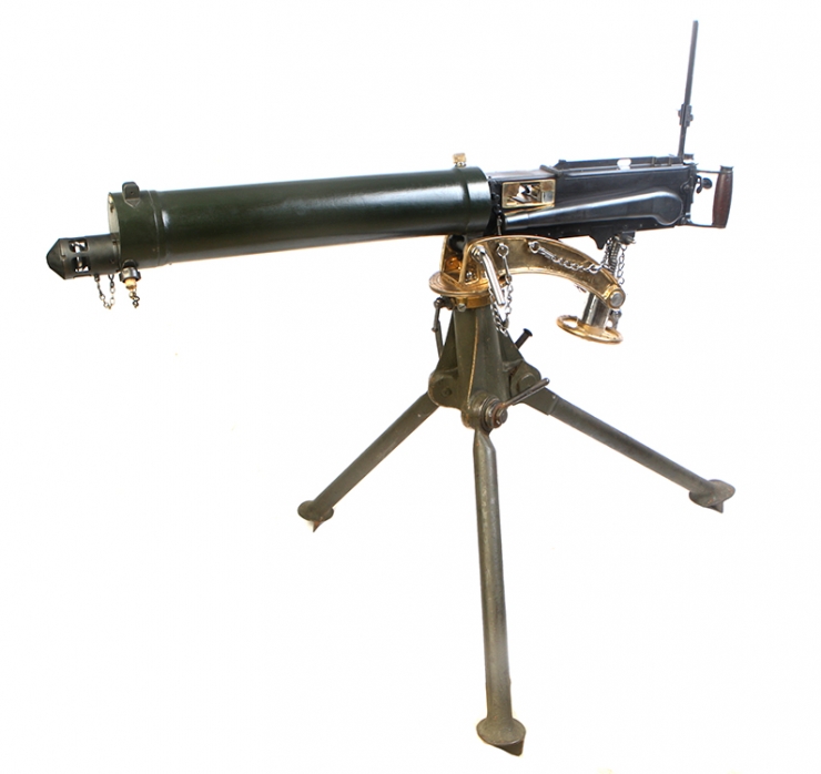 Deactivated WWII Vickers MKI Machine with correct Tripod