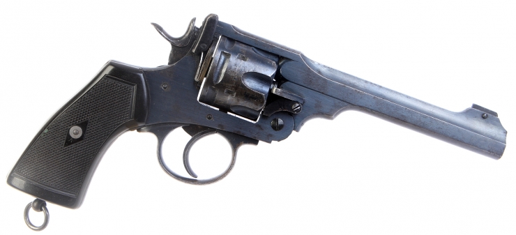 Deactivated WWI Webley MK6 .455 Revolver - Allied Deactivated Guns ...