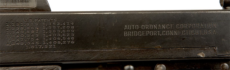 Thompson 1928A1 Serial Numbers