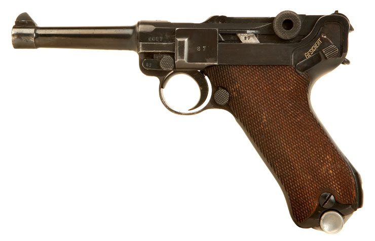 1938 Dated Mauser P08 Luger With All Matching Numbers Including Magazine