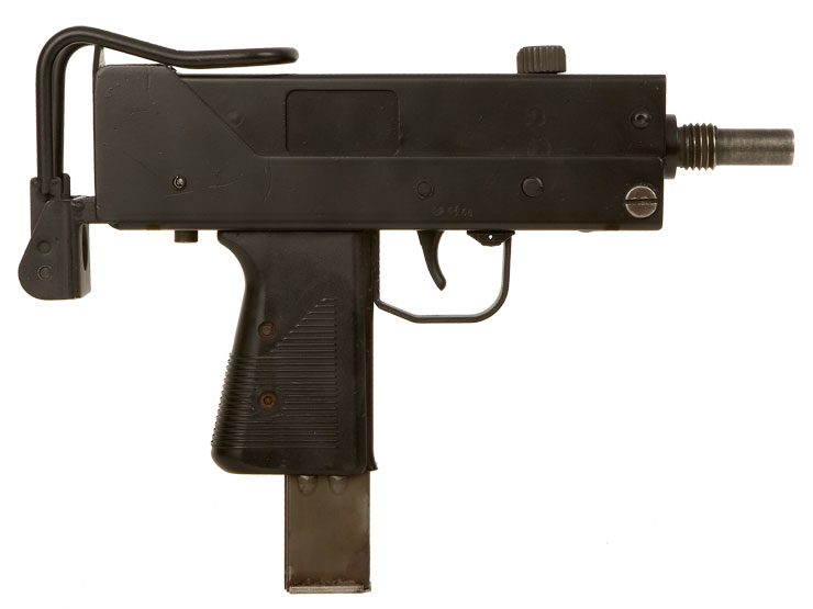 Deactivated Ingram MAC-10 Submachine Gun