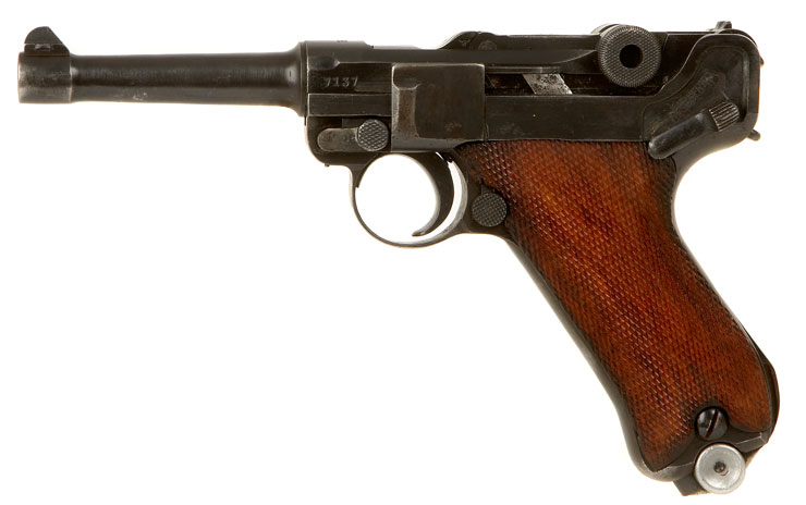 Deactivated Nazi Luger Dated 1940