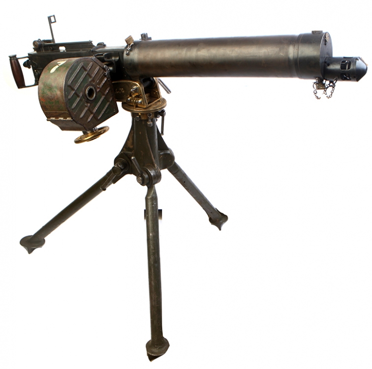 Deactivated Extremely Rare WWII Turkish Contract vickers Machine Gun