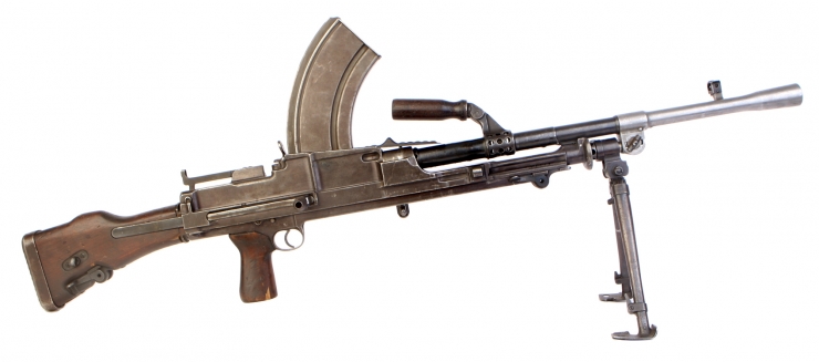 Deactivated Wwii Zbg Bren - Trials Gun - Allied Deactivated Guns 