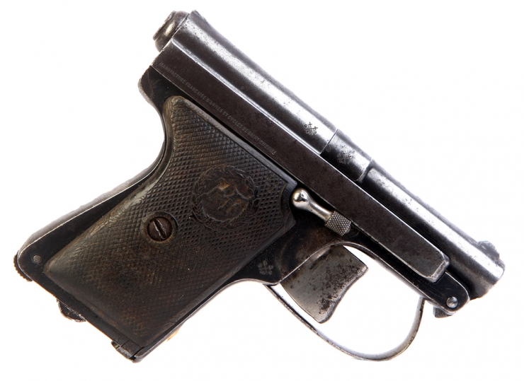 Deactivated French La Francais Pocket Pistol Model 802