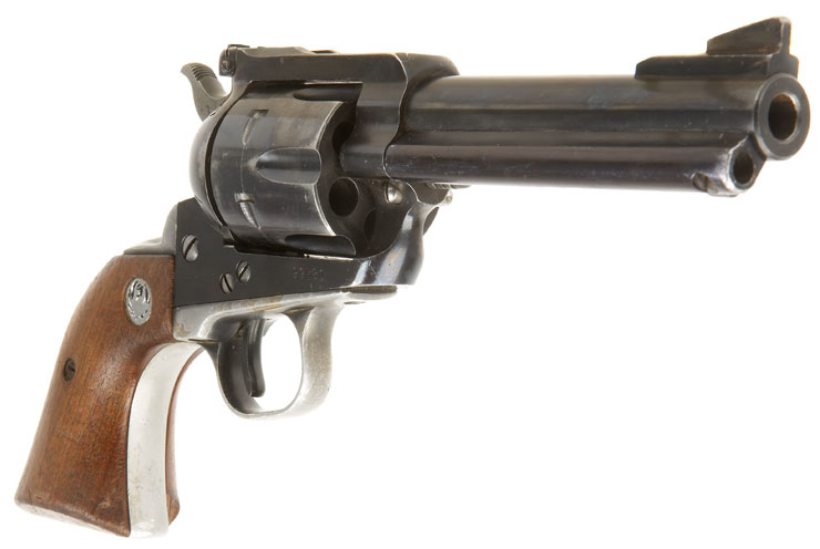 Deactivated Sturm Ruger .357 Blackhawk Revolver.