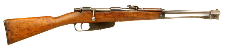 WWII Beretta Manufactured Carcano M1891 Cavalry Carbine