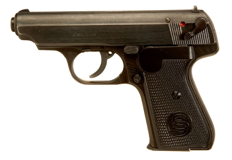 Deactivated WWII Nazi Police Issue Sauer 38H Pistol - Axis Deactivated Guns  - Deactivated Guns