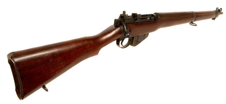 WWII Lee Enfield No4 Mk1* bolt action shotgun chambered in .410. 