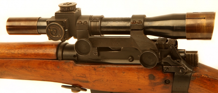 Enfield L42-A1 Sniper Rifle No4 MkI T L42A1 Scope 7.62×51 Bolt