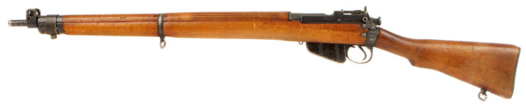 Deactivated WWII Lee Enfield No4 MK1 .303 Military Service Rifle