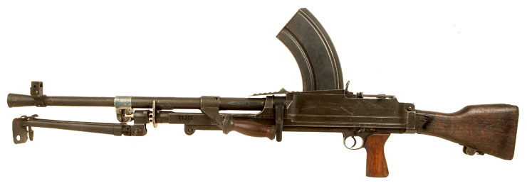 Deactivated Bren Mkii Dated 1943 - Allied Deactivated Guns 