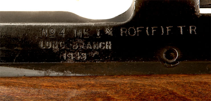 Deactivated WWII Lee Enfield No4 MKI* Long Branch 1943. - Allied  Deactivated Guns - Deactivated Guns