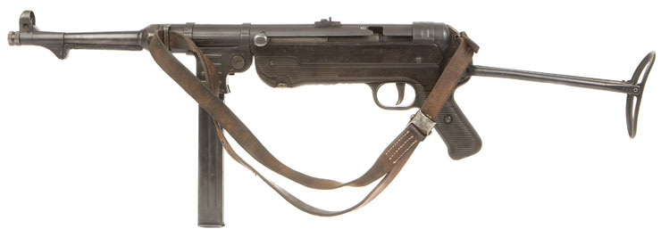 Deactivated Old Specification WWII Nazi MP40 Submachine gun by Erma (ayf)