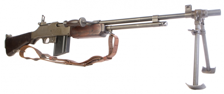 Deactivated WWII US B.A.R. - Browning Automatic Rifle - Allied ...