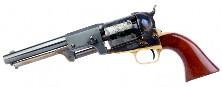 Deactivated Colt 1848 3rd Model Dragoon percussion revolver