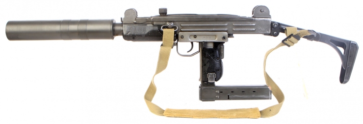 Deactivated IDF Mossad issued Uzi SMG with accessories
