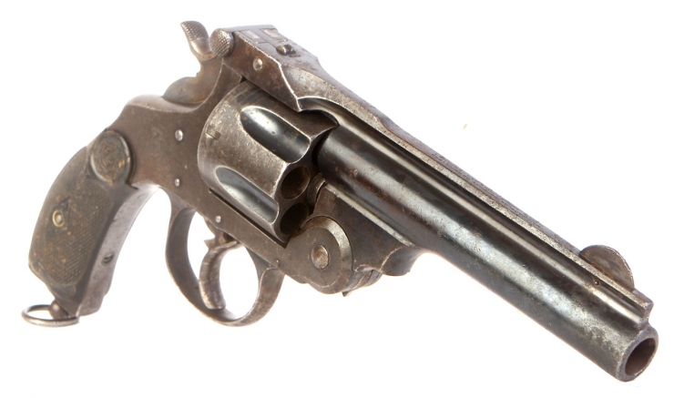 Deactivated WWI Garate Old Pattern No.2 Mk.I Revolver