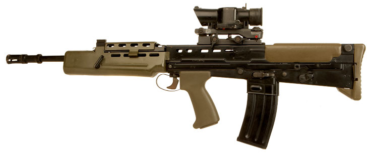 Deactivated OLD SPEC British Military SA80 L85A1 Assault Rifle ...