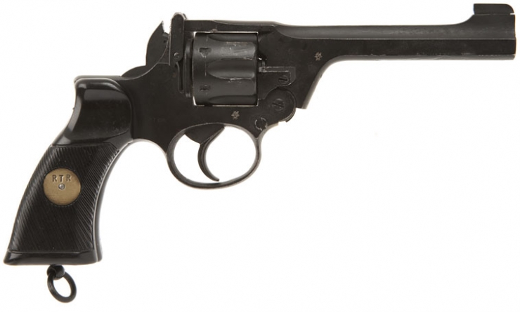 Deactivated WWII British Enfield .38 Revolver