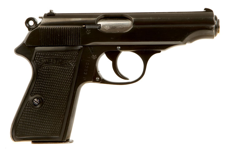 Deactivated Nazi Era Walther Pp Pistol - Axis Deactivated Guns 