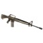 Deactivated 1970s US Colt M16A1 Assault Rifle