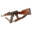 Deactivated Russian made Kalashnikov AKM (AK47) Soviet-Afghan War Era