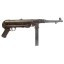 Deactivated WW2 German MP40 BNZ41