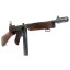 Deactivated WW2 US Thompson M1928A1 Sub Machine Gun