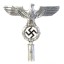 Nazi Flag Pole Pennant Finial - Kriegemarine marked