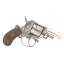 Deactivated Plated .32 Revolver