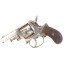 Deactivated Plated .32 Revolver