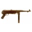 Deactivated WWII MP40 BNZ41 Slab Sided