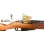 Deactivated WW2 Russian Mosin Nagant M91 Rifle With Accessories