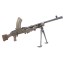 Deactivated WWII British made Bren Gun MKII dated 1943