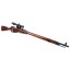 Rare Genuine WWII Russian Sniper Rifle With PE Scope & Mounts