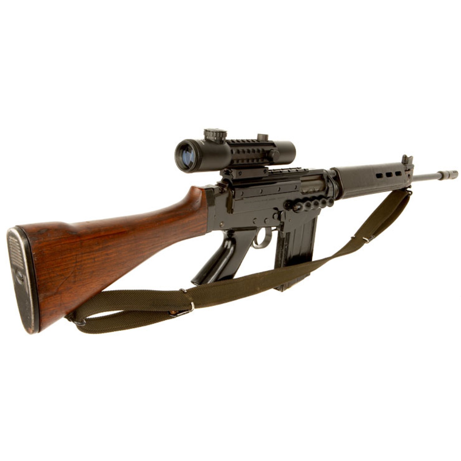 Deactivated Old Specification FN FAL 7.62mm Military Self Loading Rifle ...