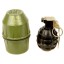 Yugoslavian M75 fragmentation grenade with carrying case