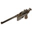 German WW1 Deactivated Mauser C96 in Display Box