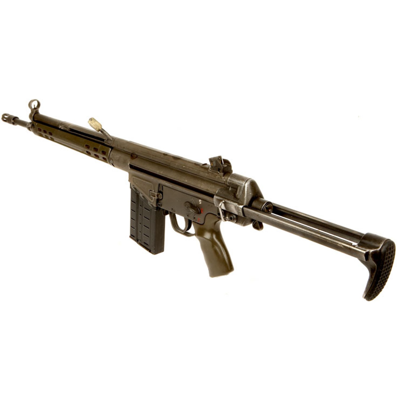 Deactivated Heckler & Koch G3 Battle Rifle with Retractable Stock