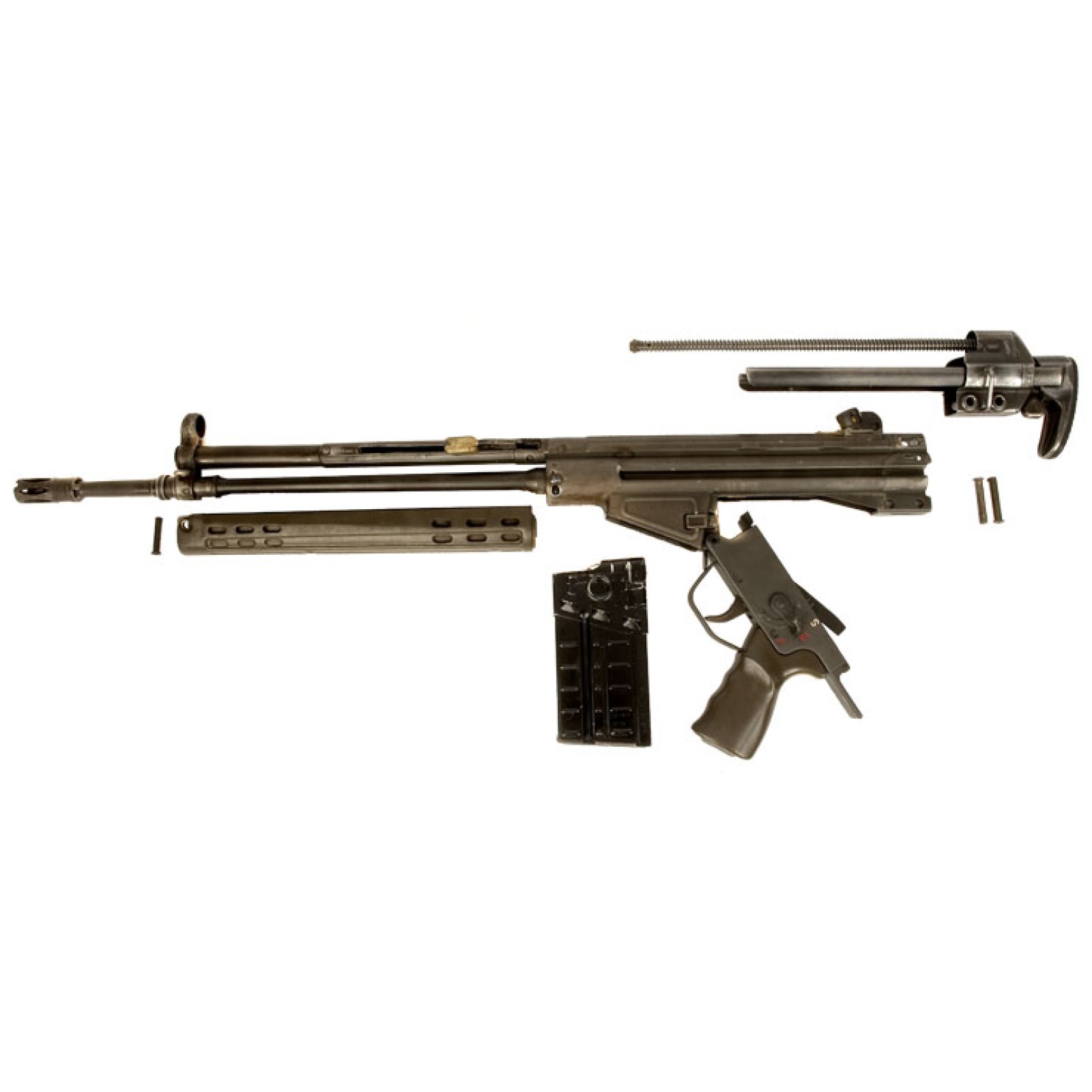 Deactivated Heckler & Koch G3 Battle Rifle with Retractable Stock