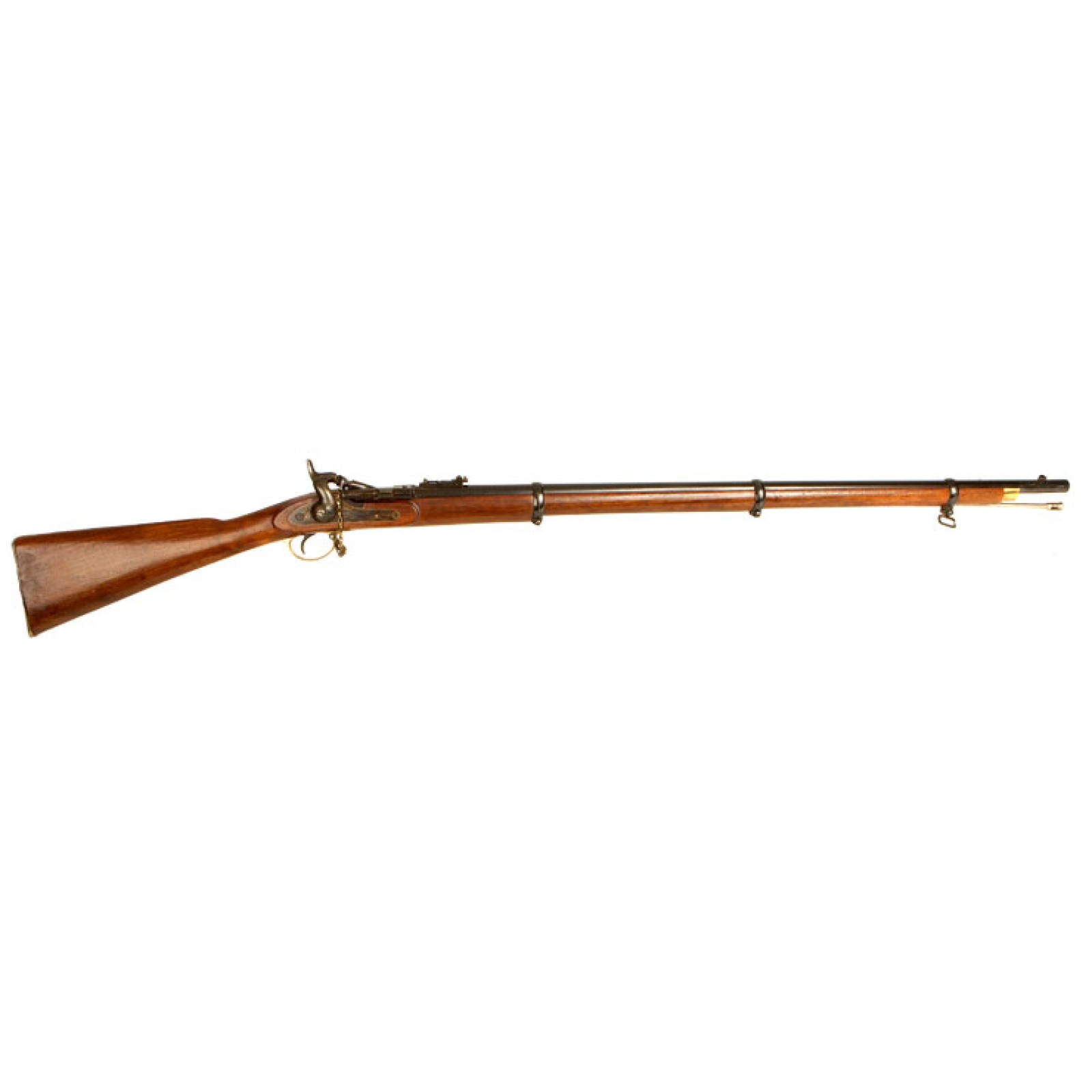 A Stunning Condition 1871 Enfield Tower Snider Action Three Band Rifle ...