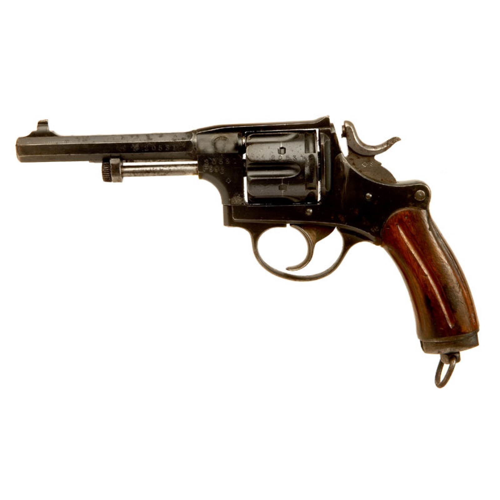 Deactivated WWI Swiss Military Marked Model 1882 Revolver