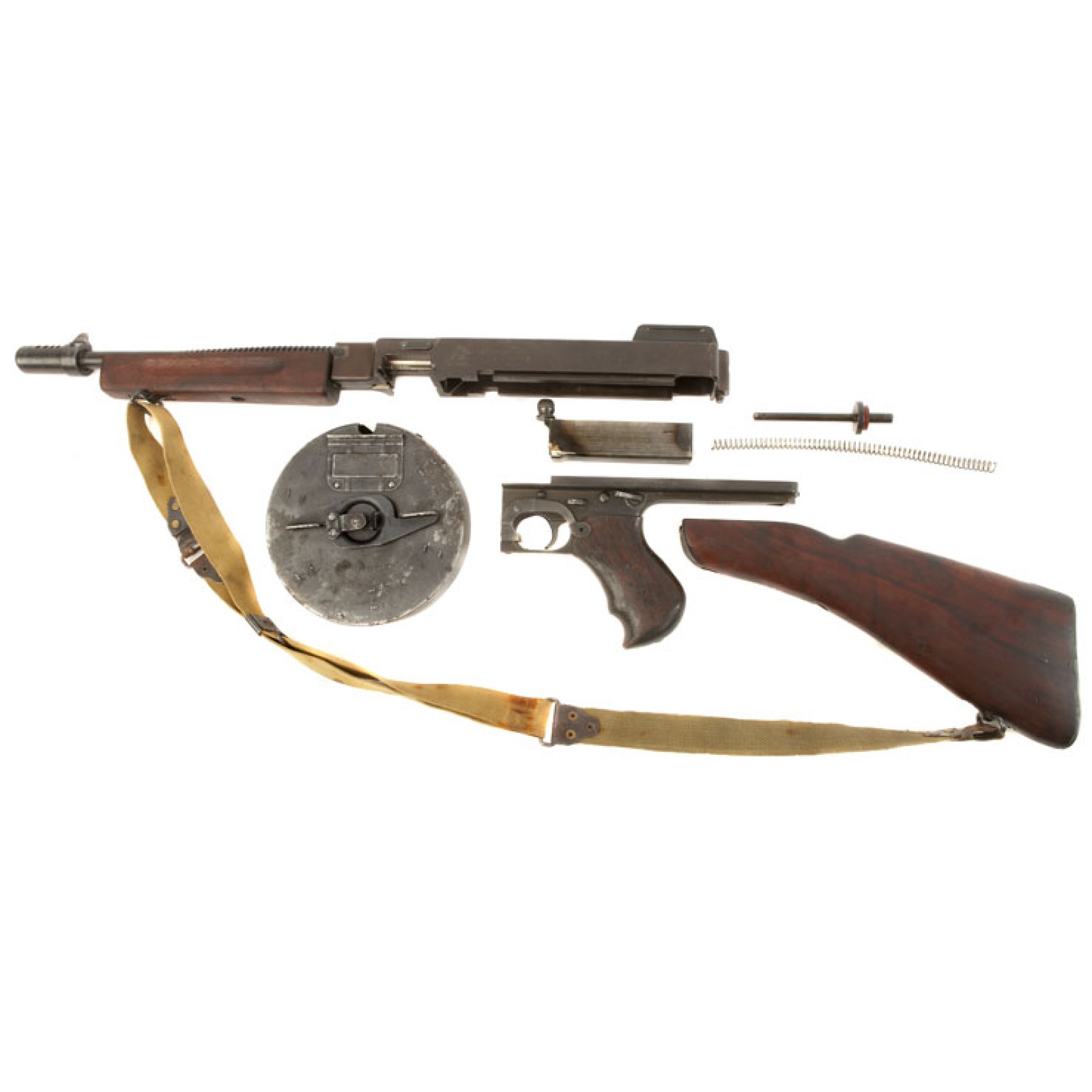 Deactivated WWII Thompson 1928A1 Submachine Gun