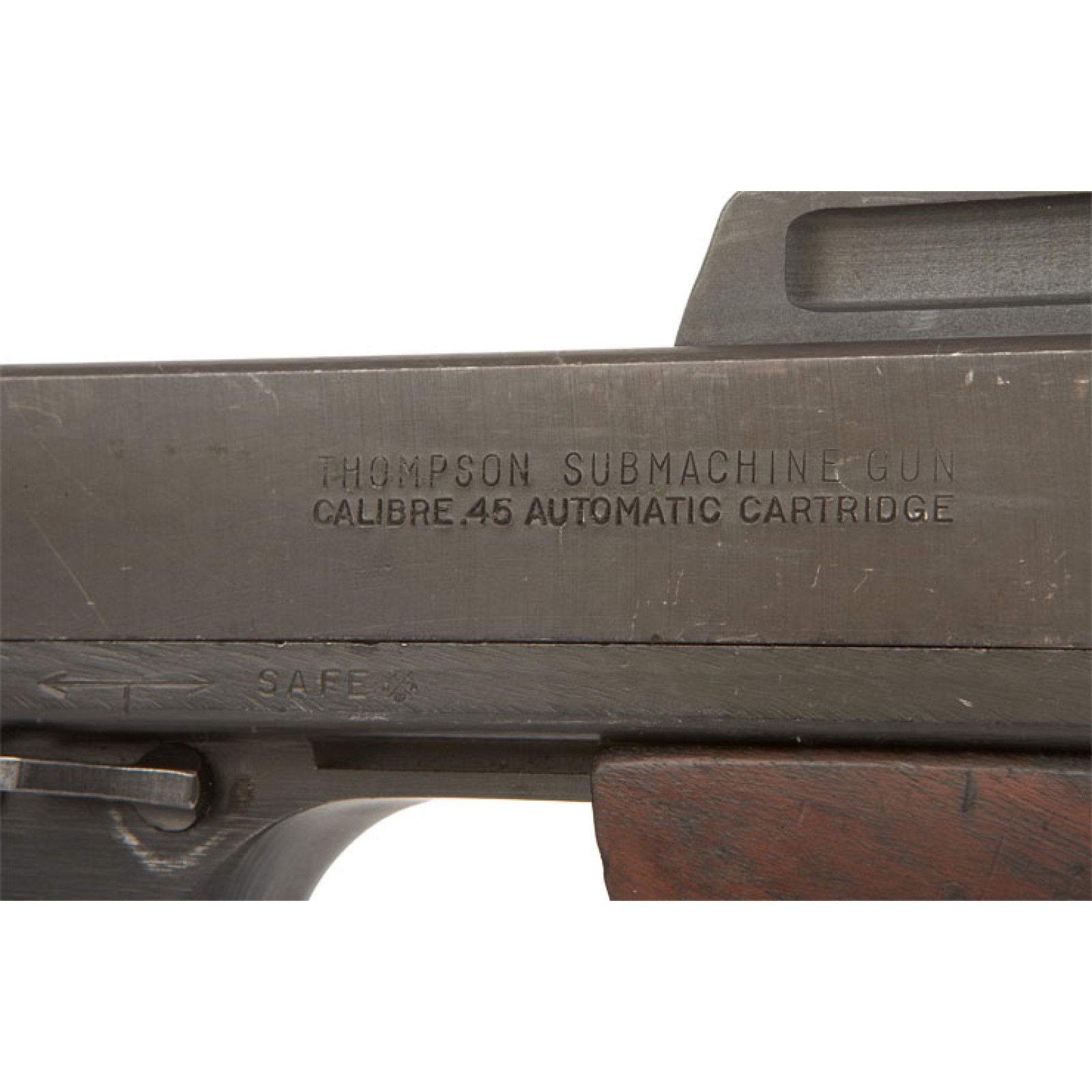 Deactivated WWII Thompson 1928A1 Submachine Gun