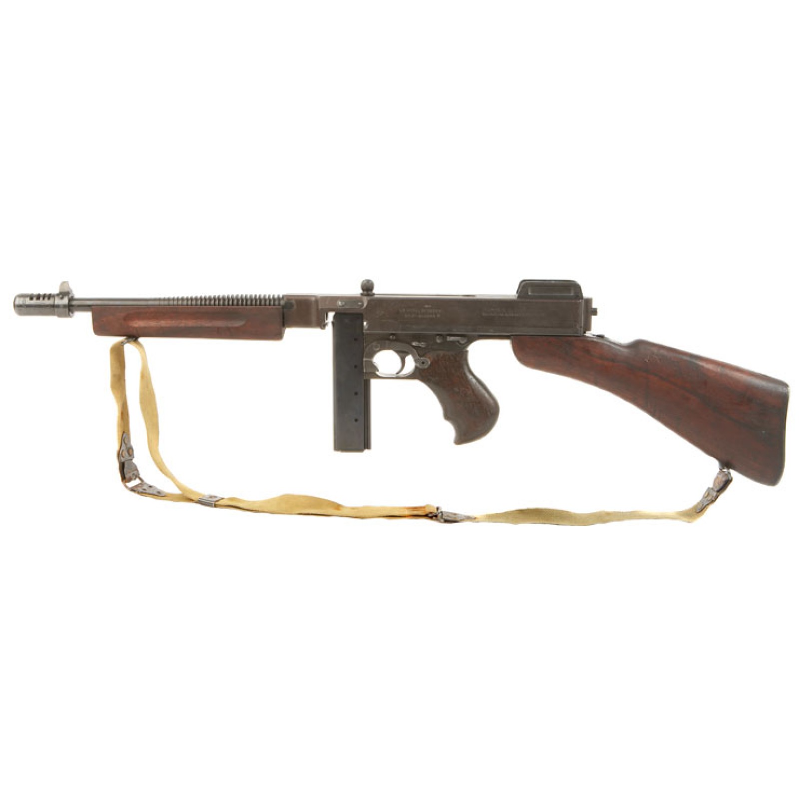 Deactivated WWII Thompson 1928A1 Submachine Gun