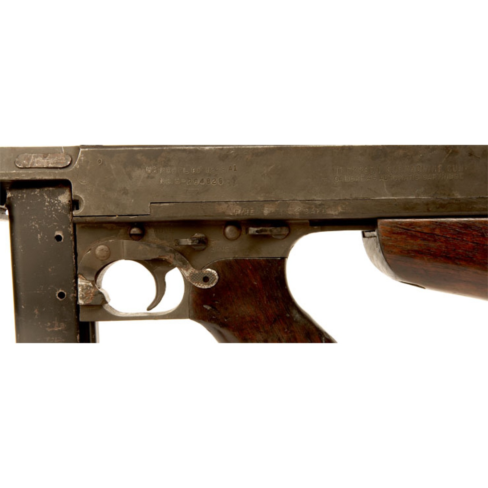 Deactivated RARE WWII British Issued Thompson M1928A1 with Commando ...