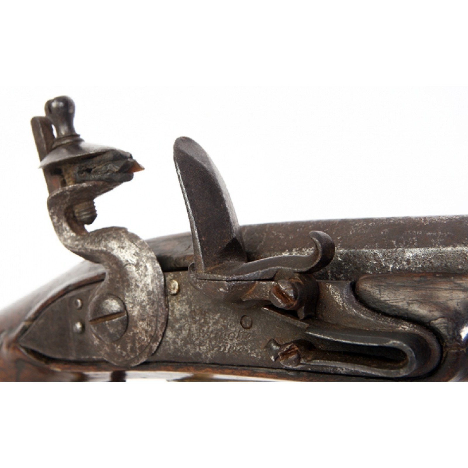 Joseph Lamotte Flintlock Pistol circa 1760 (French Revolution era).